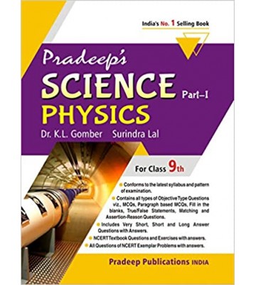 Pradeep's Science Physics for Class 9